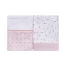 Fralda De Pano BabyJoy Feminino Flechas Rosa 32103-611
