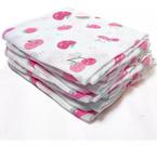 Fralda De Pano Caricia Baby C/5 Un Rosa Sortido Feminino