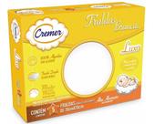 Fralda de pano cremer luxo branca caixa c/ 5-unidades algodão