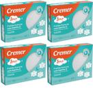 Fralda De Pano Cremer Luxo Branca Com Bainha Kit Com 20
