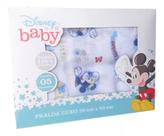 Fralda De Pano Estampa Mickey Disney - Caixa Com 5