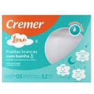 Fralda de Pano Luxo Branca Com Bainha - Cremer
