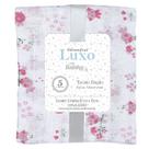 Fralda De Pano Luxo Estampada Com Bainha 5 Unidades Incomfral