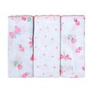 Fralda de Pano Ombro Bebê Estampada Kit com 03 unidades Incomfral
