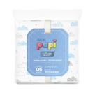 Fralda de Pano PAPI 100% Algodão Duplo Kit 5 Unidades Bebê Estampada Conforto