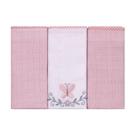 Fralda de Pano para Bebê 3 Unidades 68 cm x 70 cm Baby Joy