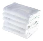 Fralda De Pano Para Luxo Lisa Grande 70x70cm Kit Com 10