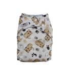 fralda de pano tigre COM absorvente- Cantinho da Sammy fralda de pano tigre COM absorvente- Cantinho da Sammy