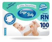 Fralda Descartavel 1 Pacote Enzzo Baby Tamanho Rn 100 Unid