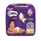 Fralda Descartável Cremer Magic Care Econômica Tamanho M - 8 Pacotes com 34 Fraldas - Total 272 Tiras