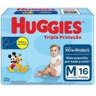Fralda Descartável Disney Baby Tripla Proteção M 16unid Huggies