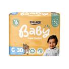 Fralda Descartável Enlace Baby Super Confort Mega P/M/G/XG/XXG