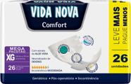 Fralda Descartavel Geriatrica Adulto Vida Nova (XG) Com 26 UN