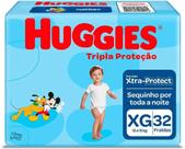 Fralda Descartável Huggies Tripa Proteção Pacote Mega