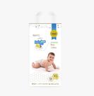 Fralda descartável infantil bebê dermoprotetora babybee free xg 38 und