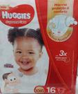 Fralda descartável infantil bebê huggies supre care xxg 16/unidades