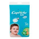 Fralda Descartável Infantil Capricho Baby EG C/50 Fralda Descartável Infantil Capricho Baby EG C/50