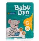 Fralda Descartável Infantil Diurna Noturna Baby Dyn 1 Pacote Tamanho G Com 70 Unidades Fralda Descartável Infantil Diurna Noturna Baby Dyn 1 Pacote Tamanho G Com 70 Unidades