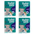 Fralda Descartável Infantil Diurna Noturna Baby Dyn XXG - 4 Pacotes Fralda Descartável Infantil Diurna Noturna Baby Dyn XXG - 4 Pacotes