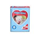 Fralda Descartável Infantil Pacotão Trick Baby M 85 Un.