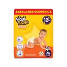 Fralda Descartável Infantil Piquitucho Hiper M com 66 Unidades