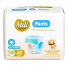 Fralda Descartavel Love & Care Premium Pants XG Cintura Elastica 360 para 12 a 15kg 24 Unidades Mili