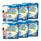 Fralda Descartável MamyPoko Calça Regular Tamanho XXG - 6 Pacotes com 13 Fraldas - Total 78 Tiras Fralda Descartável MamyPoko Calça Regular Tamanho XXG - 6 Pacotes com 13 Fraldas - Total 78 Tiras
