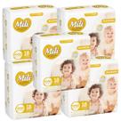 Fralda Descartável Mili Love & Care XXXG - 5 Pacotes com 18 Fraldas (Total 90) Fralda Descartável Mili Love & Care XXXG - 5 Pacotes com 18 Fraldas (Total 90)