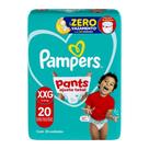 Fralda Descartável Pampers Pants Ajuste Total Mega - 4 Pacotes com 32 Fraldas - Total de 128 Tiras