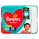 Fralda Descartável Pampers Supersec Pacotão XXG 20 Unidades