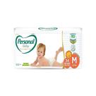 Fralda Descartável Personal Premium Tamanho M - 9 Pacotes com 34 Fraldas - Total De 306 Tiras