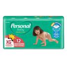 Fralda Descartável Personal Soft & Protect Jumbinho Tamanho XG - 12 Pacotes com 12 Tiras