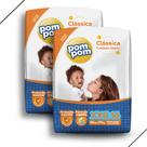Fralda Descartável Pom Pom Clássica Jumbo Tamanho XXG - Total 32 Unidades Fralda Descartável Pom Pom Clássica Jumbo Tamanho XXG - Total 32 Unidades