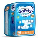 Fralda Descartável Safety Confort Tamanho M com 30 Unidades Fralda Descartável Safety Confort Tamanho M com 30 Unidades