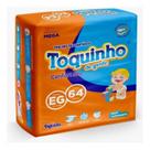 Fralda Descartável Toquinho De Gente Confort Sec Super - EG 64 fraldas por pacote
