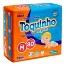 Fralda Descartável Toquinho De Gente Confort Sec Super - M 80 fraldas por pacote