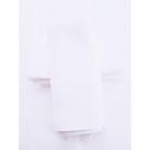 Fralda Estrela 80X80 Com Bainha PT C/ 6 UN Branco Mabber