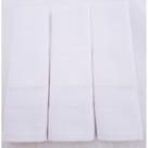 Fralda Estrela C/ Bainha 30x40 PT C/ 12UN Branco Mabber