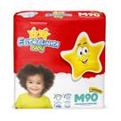 Fralda Estrelinha Hiper M com 90 Unidades