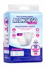 Fralda Geriátrica Adulto Descartável Aconchego Master Tamanho M 10 Unid
