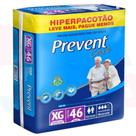 Fralda Geriátrica/adulto Prevent Care Xg - 1 Pacote C/46 Un