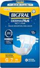 Fralda geriatrica bigfral plus noturna tamanho:g com 7 Fralda geriatrica bigfral plus noturna tamanho:g com 7