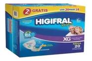 Fralda Geriátrica Higifral Confort Mega 1 Pacote Tamanho XG