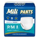 Fralda Geriátrica Pants Vita Care P/M C8 Unidades - MIli