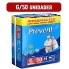 Fralda Geriatrica Prevent Care G 1 Pacote Com 50 unidades