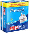 Fralda Geriátrica Prevent Care Tamanho G - 50 UNIDADES