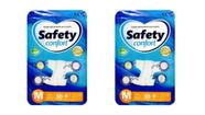 Fralda Geriátrica Safety Confort Tam M - 60 unidades Fralda Geriátrica Safety Confort Tam M - 60 unidades