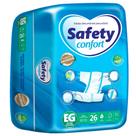 Fralda Geriátrica Safety Confort Tamanho EG com 26 Unidades Descartáveis Fralda Geriátrica Safety Confort Tamanho EG com 26 Unidades Descartáveis
