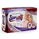 Fralda Geriátrica Suavidade Confort EG com 26 Unidades