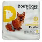 Fralda higiênica descartável dogs care gg 12 un para cães machos